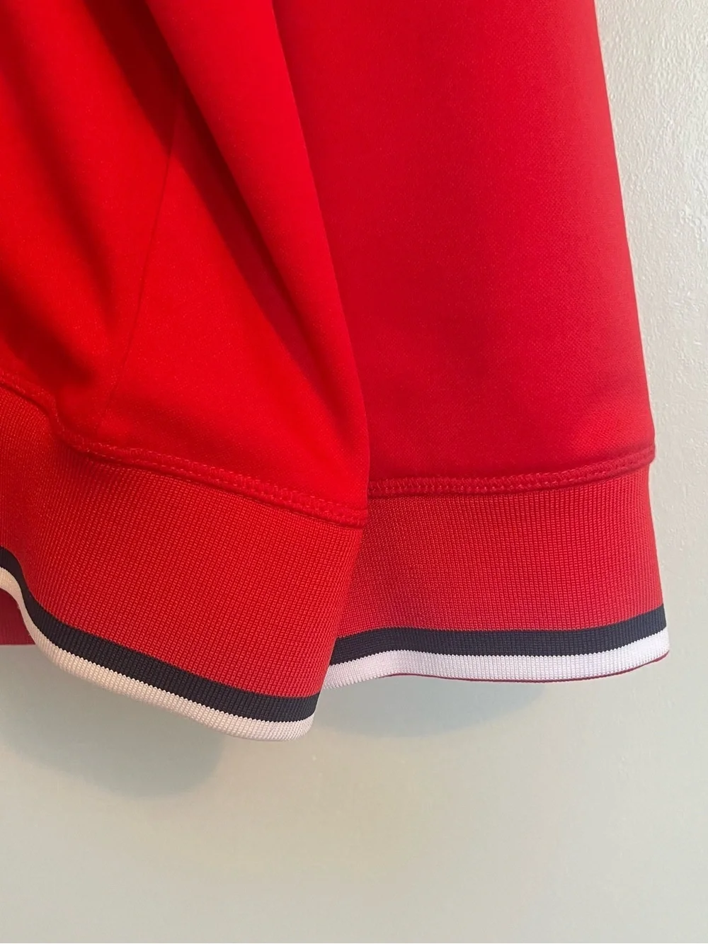 Stitches St. Louis Cardinals Red Zip-Front Jacket with Contrast Trim